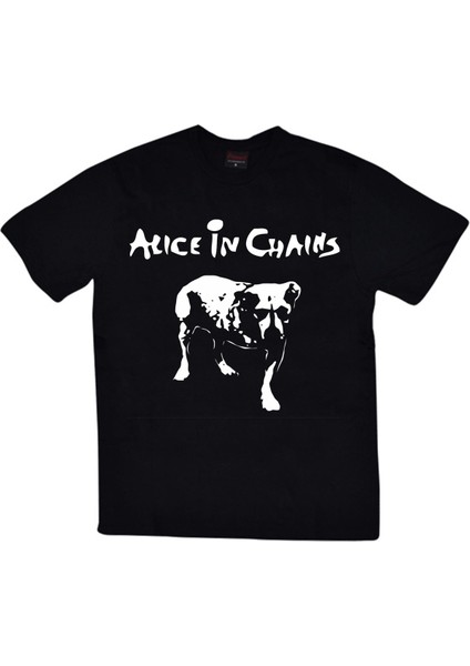fame Alice In Chains Baskılı T-Shirt