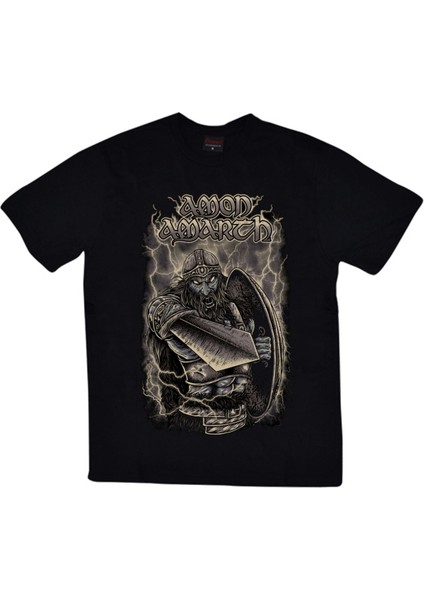 fame Amon Amarth Baskılı T-Shirt