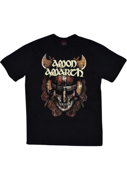 fame Amon Amarth Baskılı T-Shirt