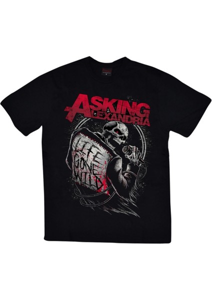 fame Asking Alexnadria Baskılı T-Shirt