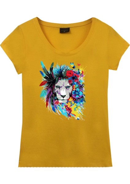 fame Aslan Baskılı Body