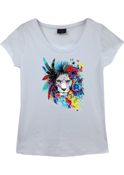 fame Aslan Baskılı Body