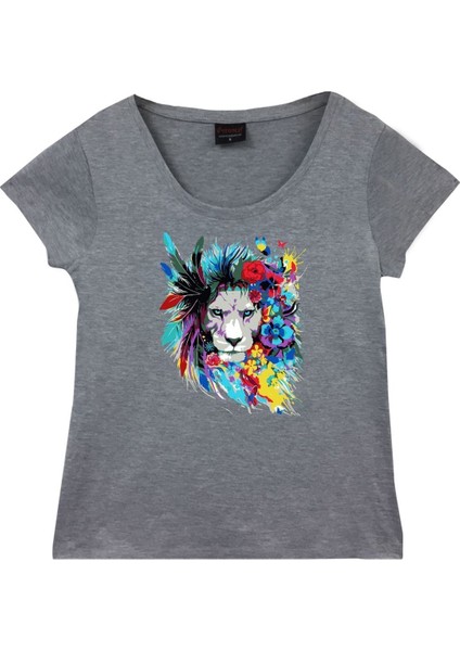 fame Aslan Baskılı Body