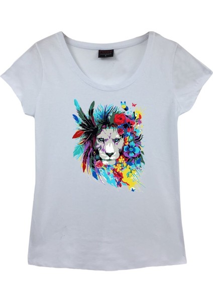 fame Aslan Baskılı Body