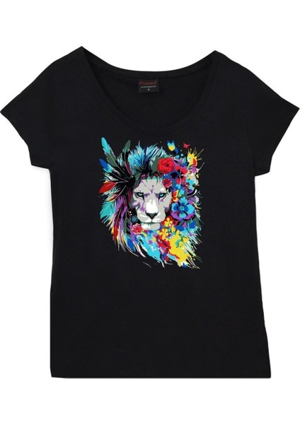 fame Aslan Baskılı Body