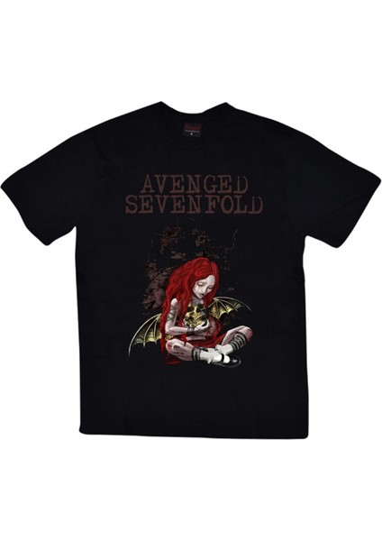 fame Avenged Sevenfold Baskılı T-Shirt