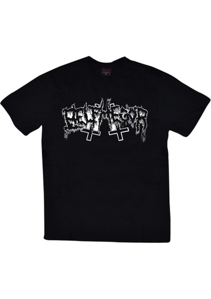 fame Belphegor Baskılı T-Shirt