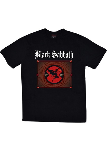 fame Black Sabbath Baskılı T-Shirt