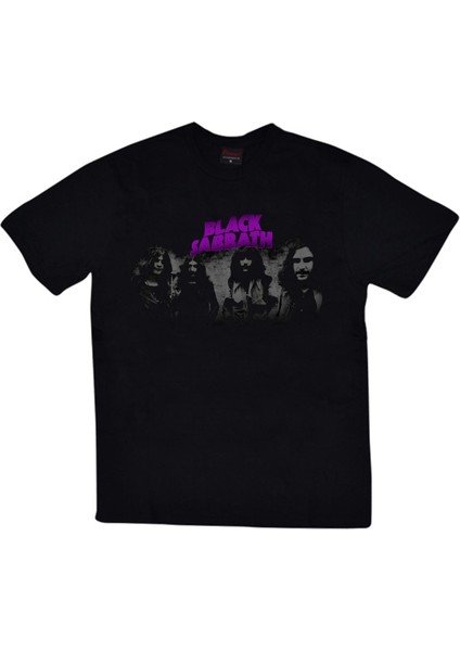 fame Black Sabbath Baskılı T-Shirt