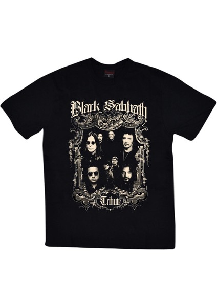 fame Black Sabbath Baskılı T-Shirt