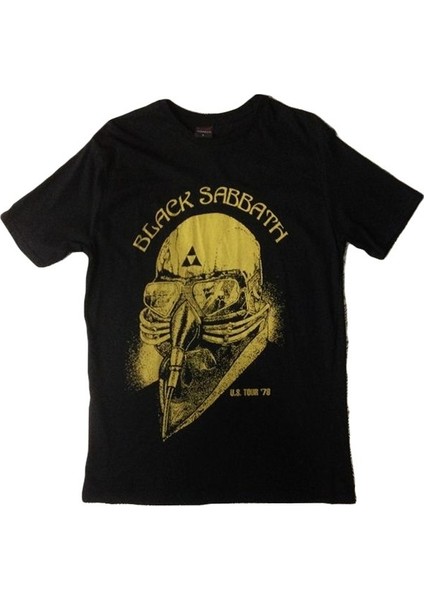 fame Black Sabbath Baskılı T-Shirt