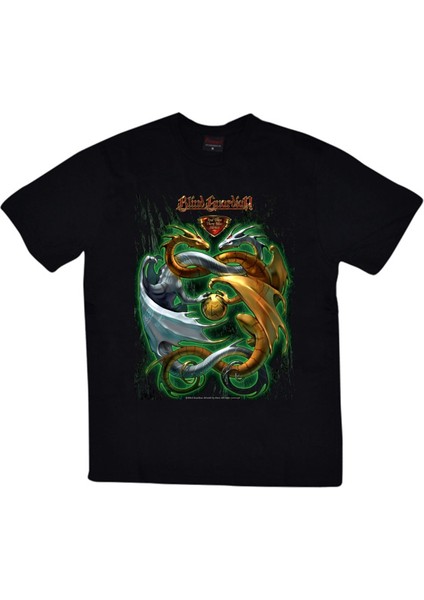 fame Blind Guardian Baskılı T-Shirt