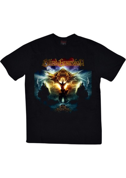 fame Blind Guardian Baskılı T-Shirt