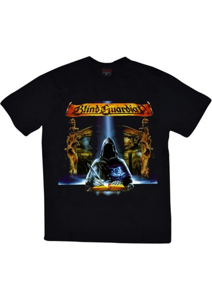 fame Blind Guardian Baskılı T-Shirt