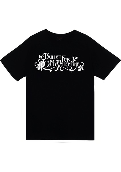 fame Bullet For My Valentine Baskılı T-Shirt