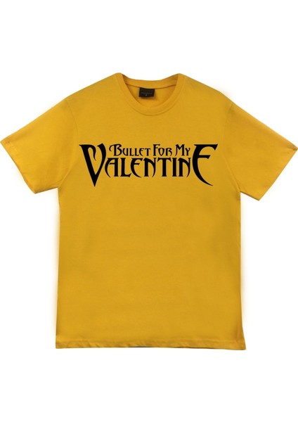 fame Bullet For My Valentine Baskılı T-Shirt