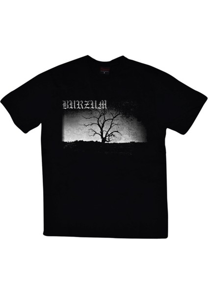 fame Burzum Baskılı T-Shirt