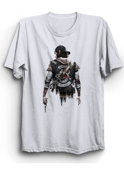 fame Days Gone Oyun Baskılı T-Shirt