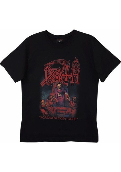 fame Death Baskılı T-Shirt