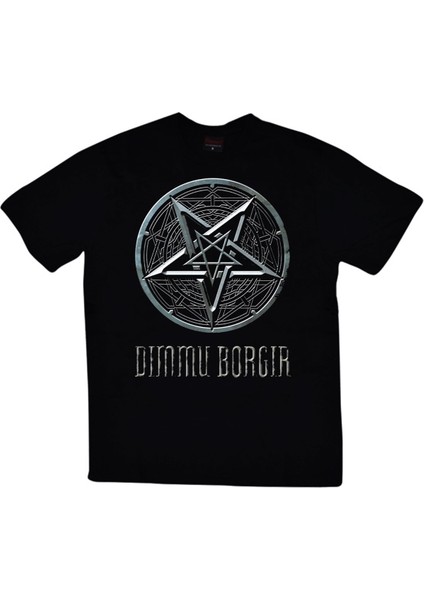 fame Dimmu Borgir Baskılı T-Shirt