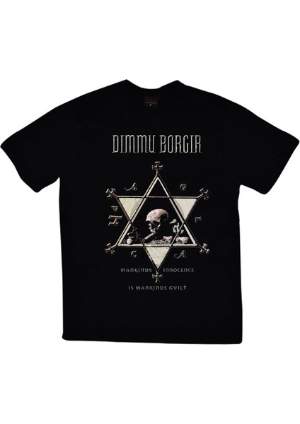 fame Dimmu Borgir Baskılı T-Shirt
