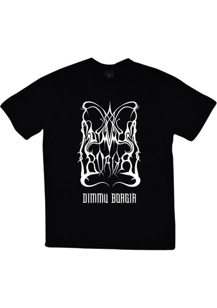 fame Dimmu Borgir Baskılı T-Shirt