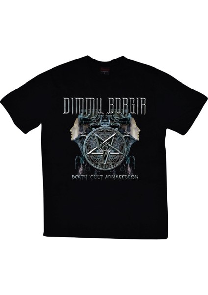 fame Dimmu Borgir Baskılı T-Shirt