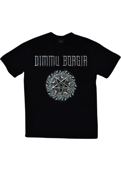 fame Dimmu Borgir Baskılı T-Shirt