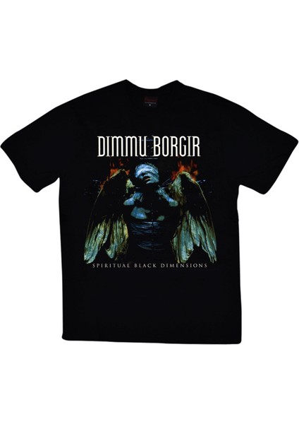 fame Dimmu Borgir Baskılı T-Shirt
