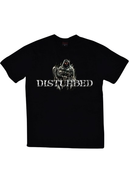 fame Disturbed Baskılı T-Shirt