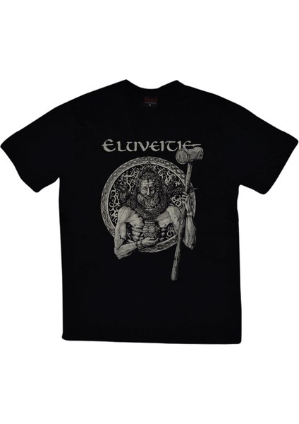 fame Eluveitie Baskılı T-Shirt