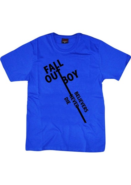 fame Fall Out Boy Baskılı T-Shirt