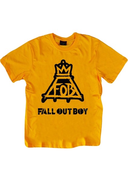 fame Fall Out Boy Baskılı T-Shirt