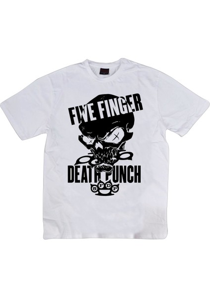 Five Finger Death Punch Baskılı T-Shirt
