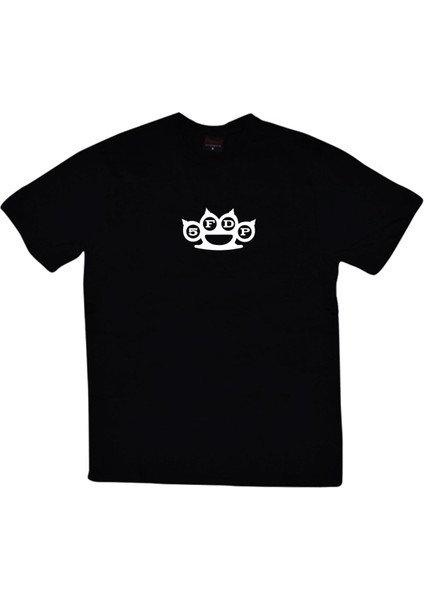 fame Five Finger Death Punch Baskılı T-Shirt