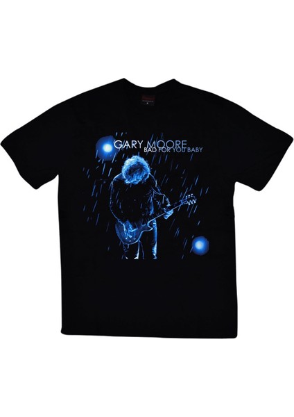 fame Gary Moore Baskılı T-Shirt