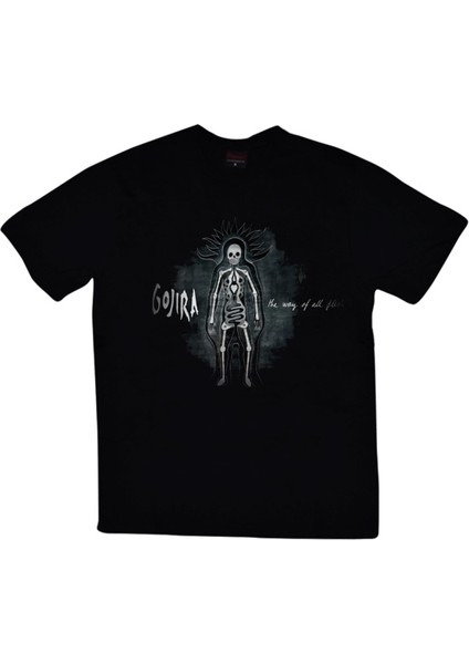 fame Gojira Baskılı T-Shirt