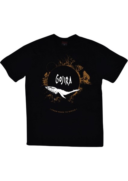 fame Gojira Baskılı T-Shirt