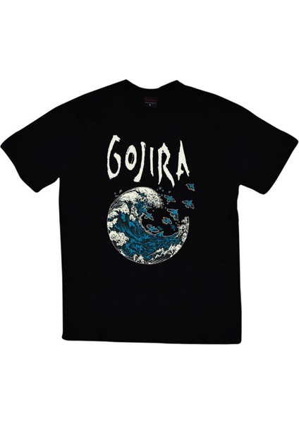 fame Gojira Baskılı T-Shirt