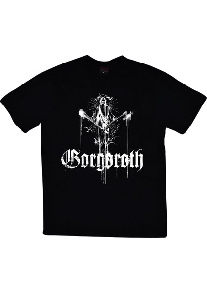 fame Gorgoroth Baskılı T-Shirt