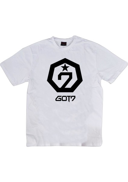 fame Got7 Baskılı T-Shirt