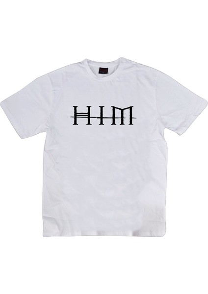 fame Him Baskılı T-Shirt