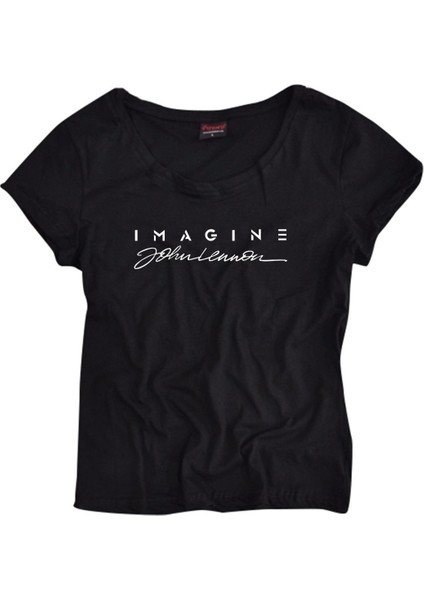 fame John Lennon Baskılı Body