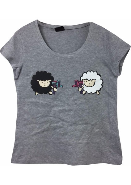 fame Kuzular Baskılı Body