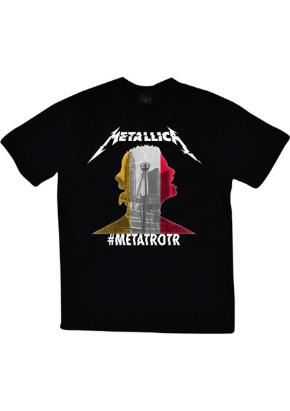 fame Metallica Baskılı T-Shirt