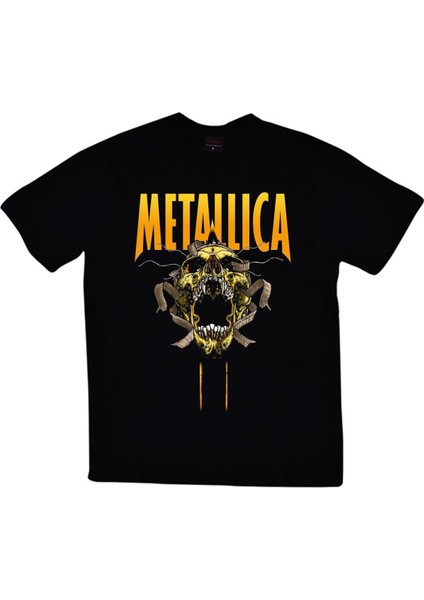 fame Metallica Baskılı T-Shirt