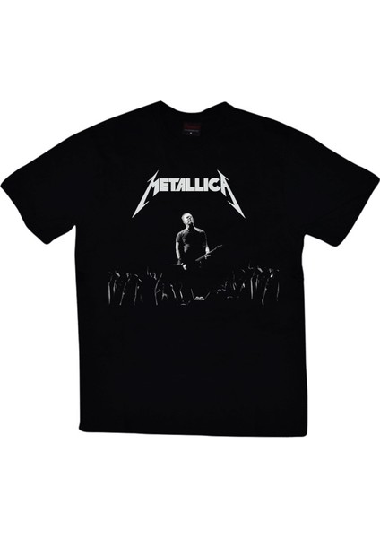 fame Metallica Baskılı T-Shirt