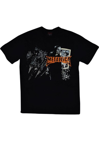 fame Metallica Baskılı T-Shirt