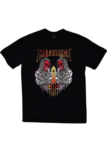 fame Metallica Baskılı T-Shirt