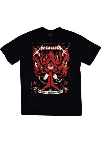 fame Metallica Baskılı T-Shirt